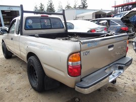 2003 Toyota Tacoma SR5 Tan Extended Cab 2.4L AT 2WD #Z22922